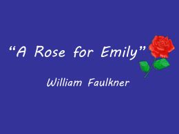 the meaning of a rose for emily